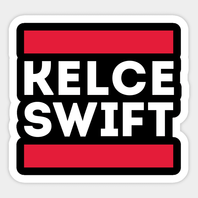 Kelce Swift Sticker by Funnyteesforme